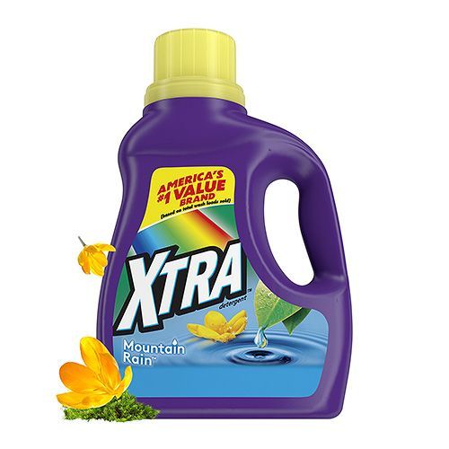 Xtra  Laundry Liquid Detergent  12X22oz    Mountain  Rain