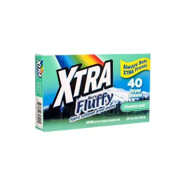 Xtra  Fabric Sheet Mountain Rain 12/40ct