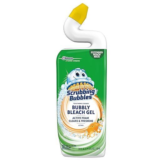 Scrubbing Bubbles Bleach Gel 6/24oz Citros