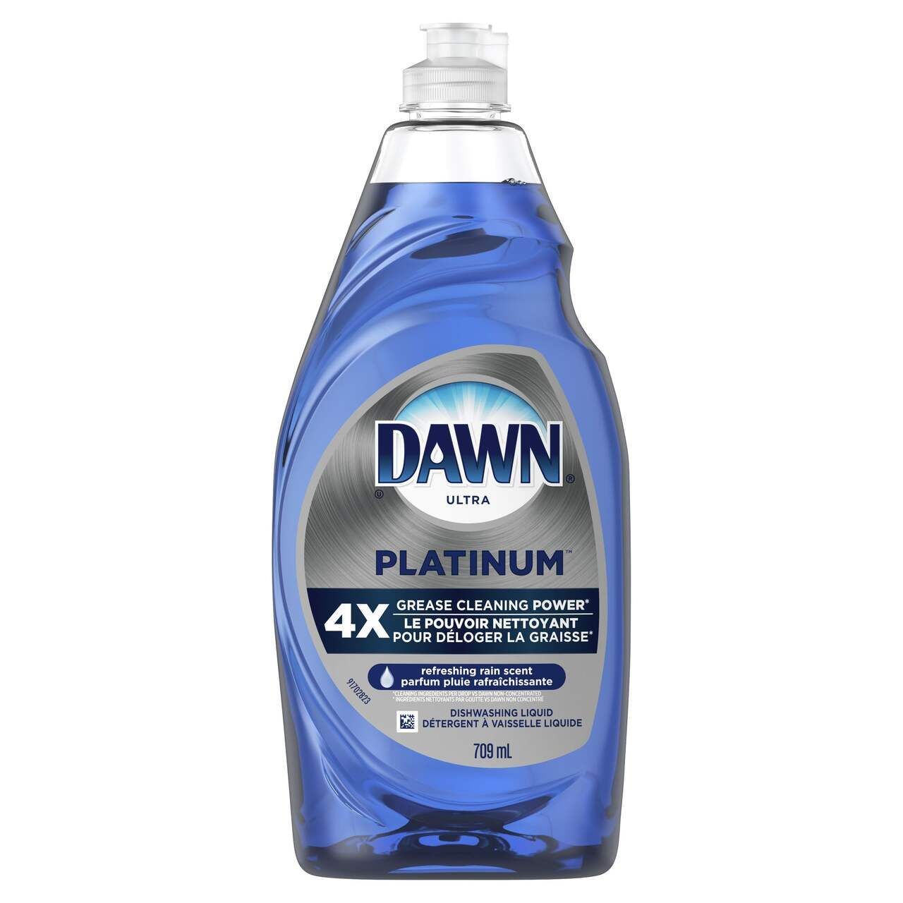 Dawn Ultra Dish Liquid Soap  10/431ml  Blue Platinum