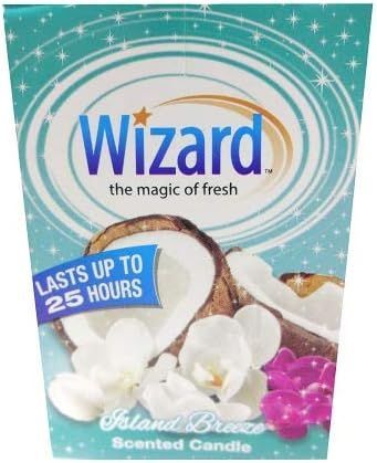 Wizard Scents Candle  12/3oz  Island Breeze #707
