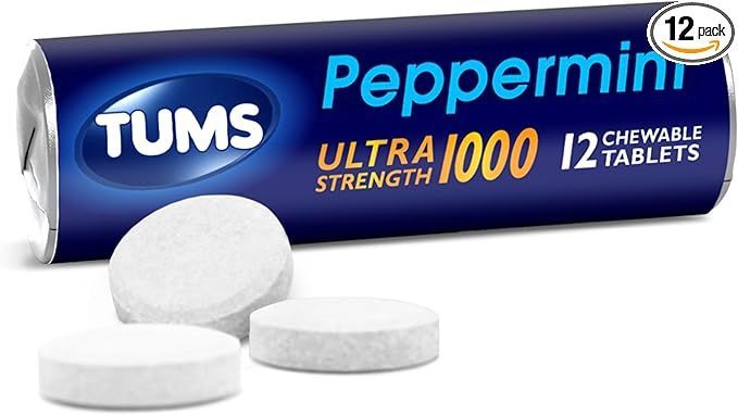 Tums  Peppermint  12ct
