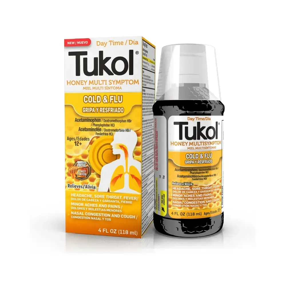 TUKOL Cold & Flu 12/4oz Day Time
