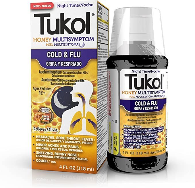 TUKOL Cold & Flu 12/4oz Night Time