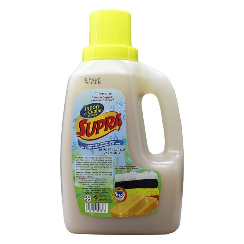 Supra Laundry Liquid Detergent 8/50oz