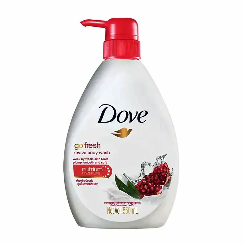 Dove Body Wash W/Pump 12/550ml Pomegranate