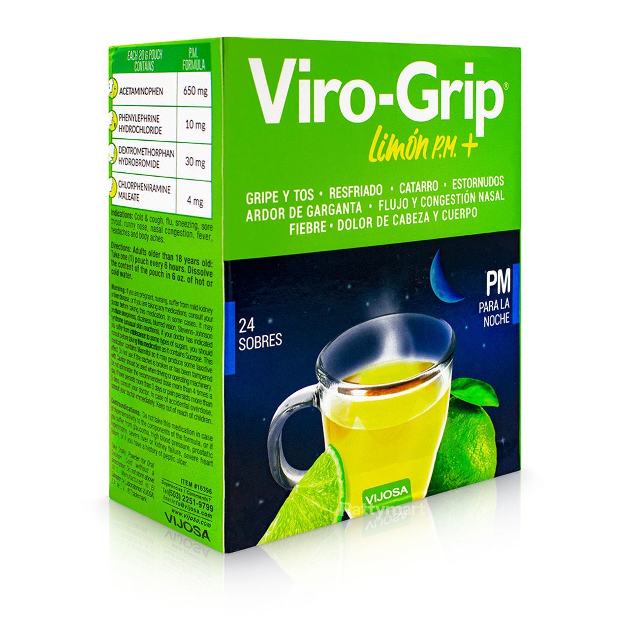 Viro-Grip Caplets Gel 24/2ct Orange-DT