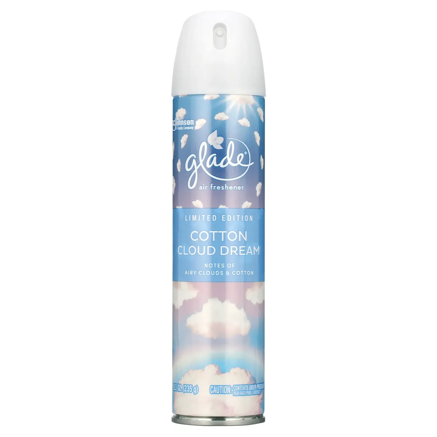 Glade Air Fresher  6/8.3oz Cotton Cloud
