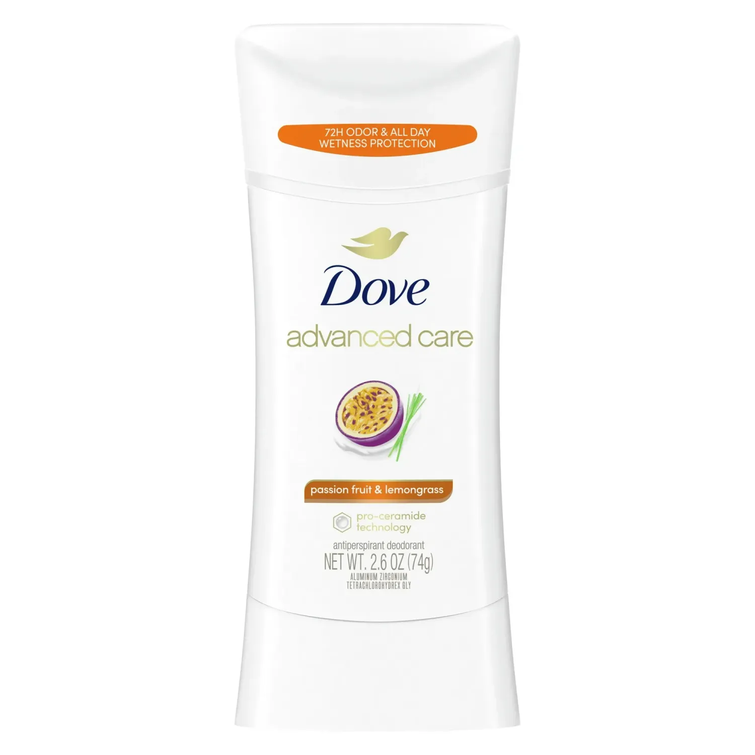 Dove Deodorant Advanced Care  12X2.6oz  Passion Fruit