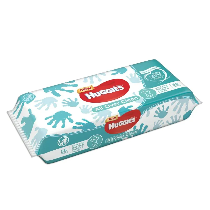 Huggies Baby Wipes  10X56ct    All Over Clean