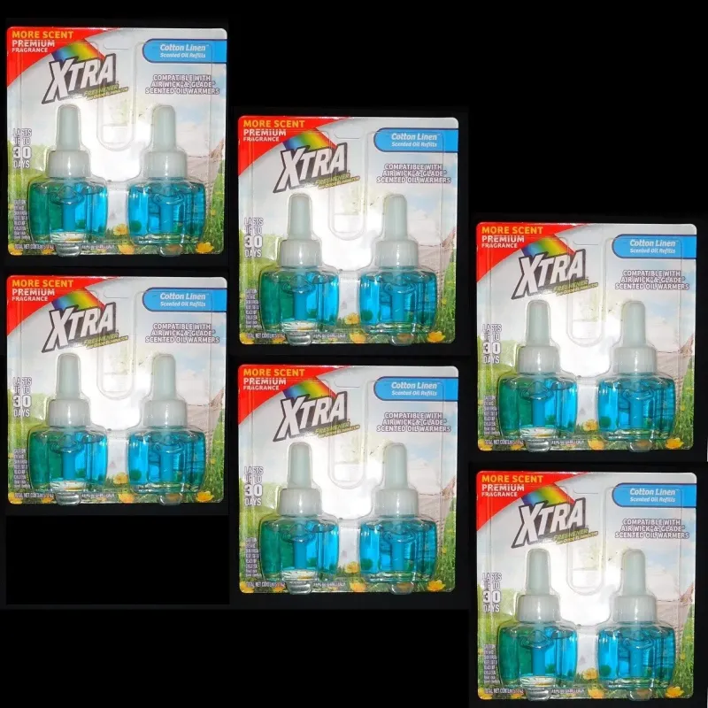 Xtra Scented Oil Refill 12X1ct Cotton Line