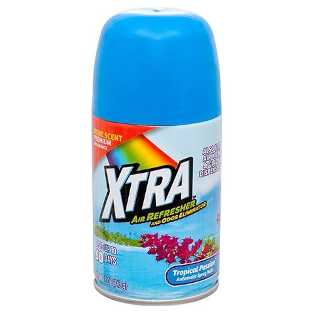 XTRA  Automatic Spray Refill 12/5oz Tropical-724