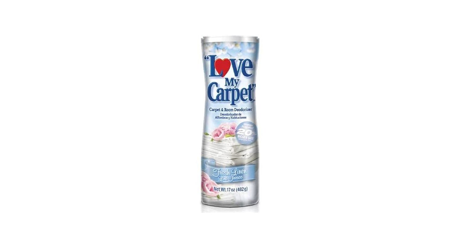 I Love My Carpet  12/17oz Fresh Linen-529