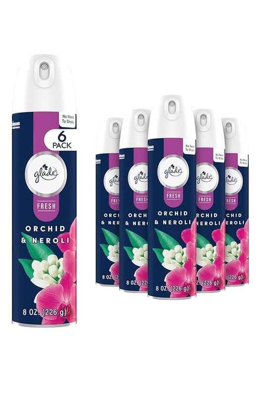 Glade Air Fresher  6X8.3oz  Orchid & Neroli