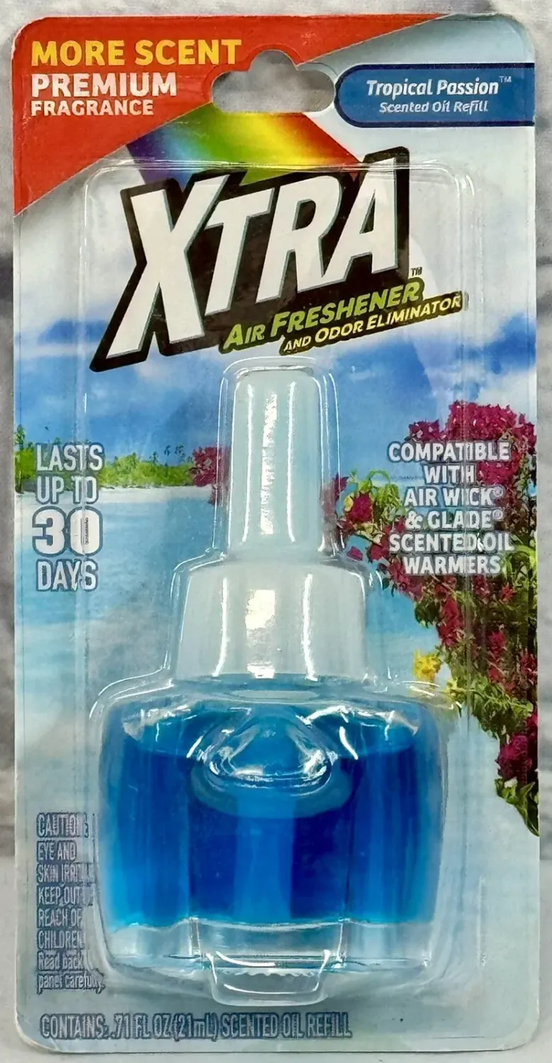 Xtra  Scented Oil Refill 12X1ct  Tropical