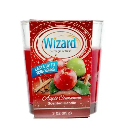 Wizard Scents Candle  12/3oz Apple Cinnamon #700