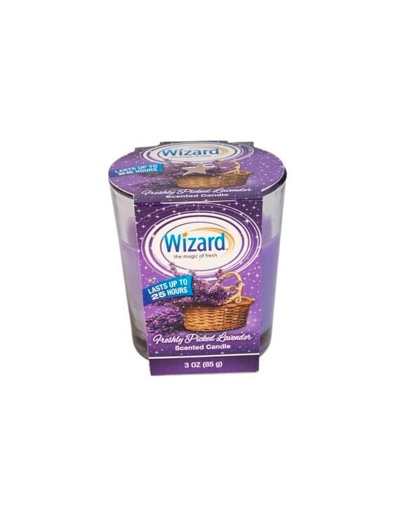 Wizard Scents Candle  12/3oz  Lavender #710