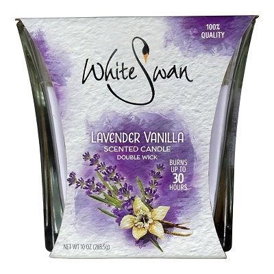 White Swan Candle Lavender 6/10oz