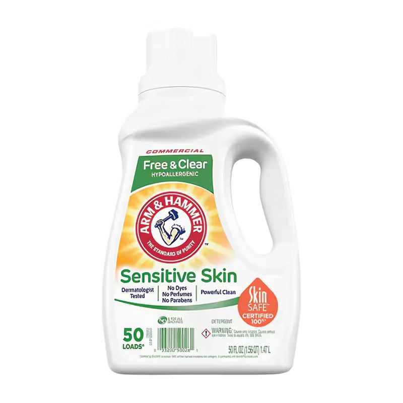 Arm & Hammer Laundry Liquid Det 8/50oz   Sensitive Skin L9/P45