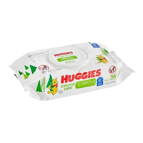 Huggies Baby Wipes  10X56ct    Natural Care