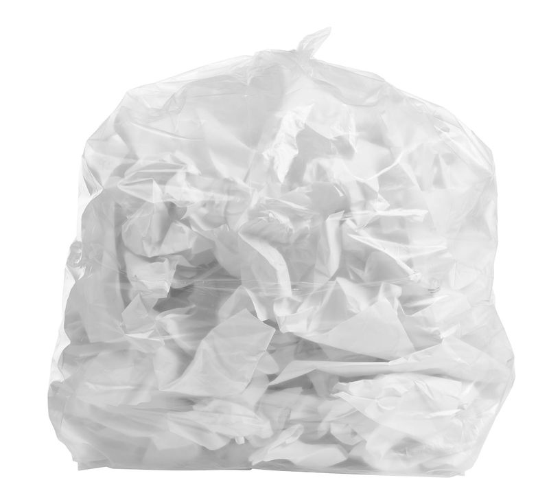 Clear Plastic Trash Bags-100ct    23x10x39