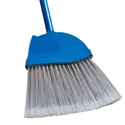 Eazzz Broom  W/Wood Stick  12/cs   Curve#60536H