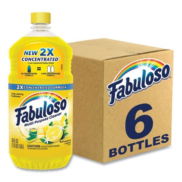 Fabuloso Multi Purpose Cleaner  6/56oz   Lemon