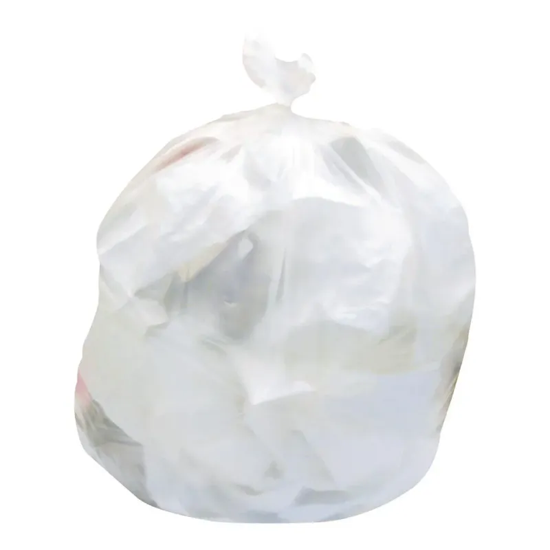 Real Touch Trash Bag  24/30ct  White-4g