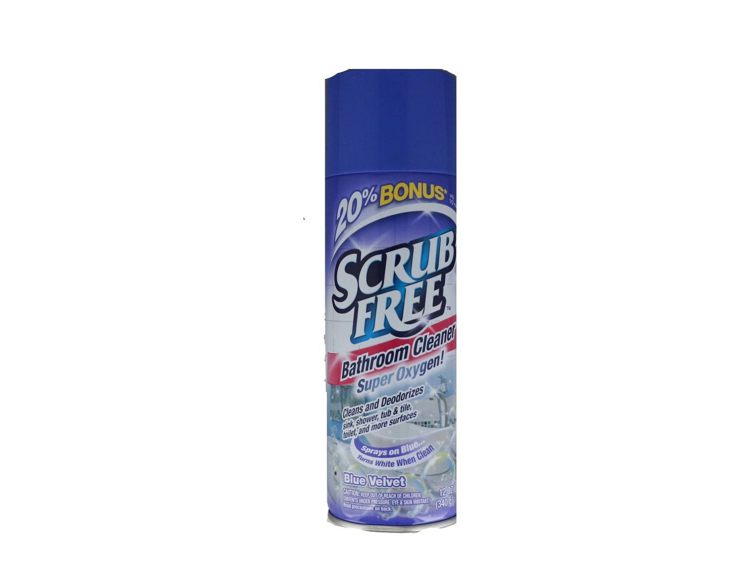 Scrub Free Bathroom Cleaner 12/12oz Oxygen #521300