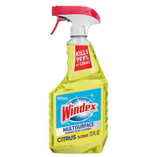 Windex  Glass Cleaner   8/23oz    Lemon Citrus
