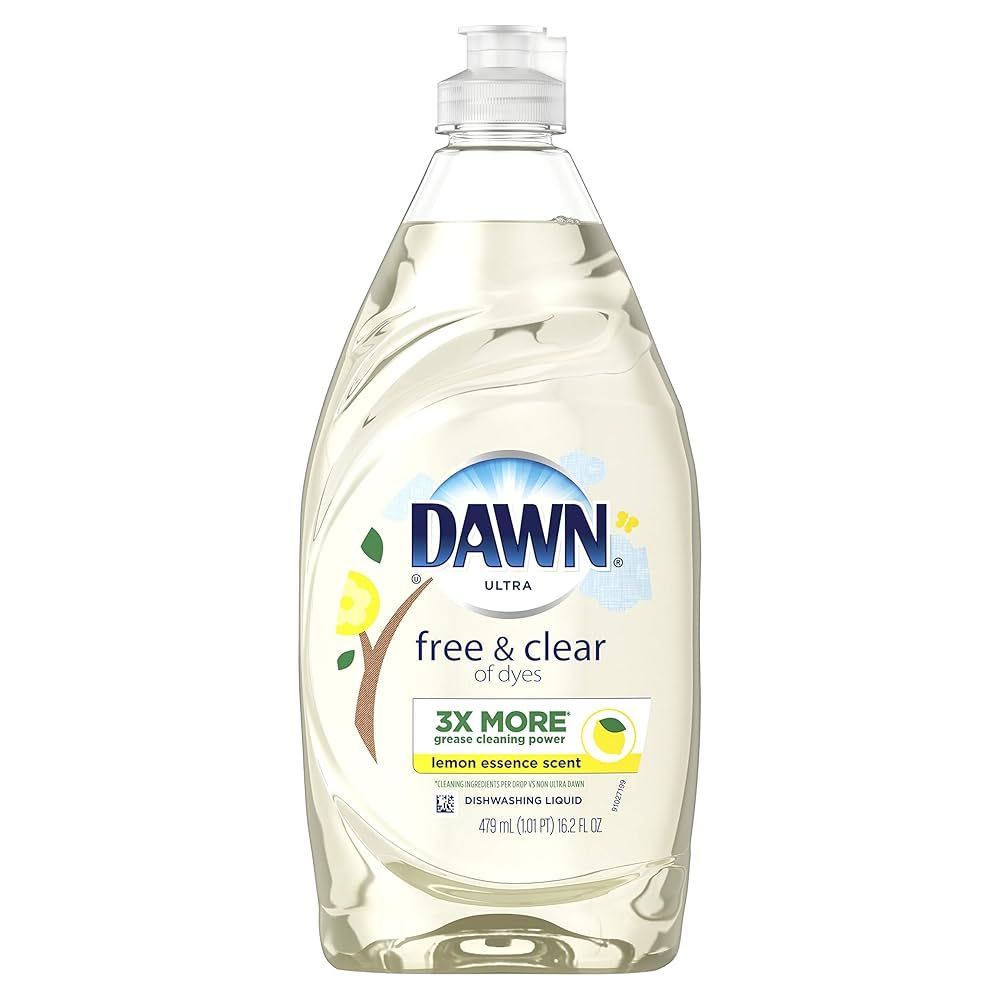 Dawn Ultra Dish Liquid Soap 10/479ml  Lemon Clear