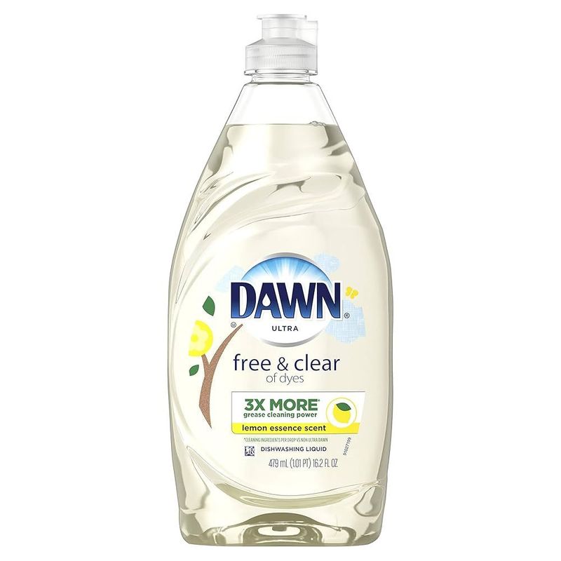 Dawn Ultra Dish Liquid Soap 10/479ml  Lemon Clear