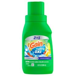 Gain Laundry  Liquid  Detergent 12X10oz Oxi