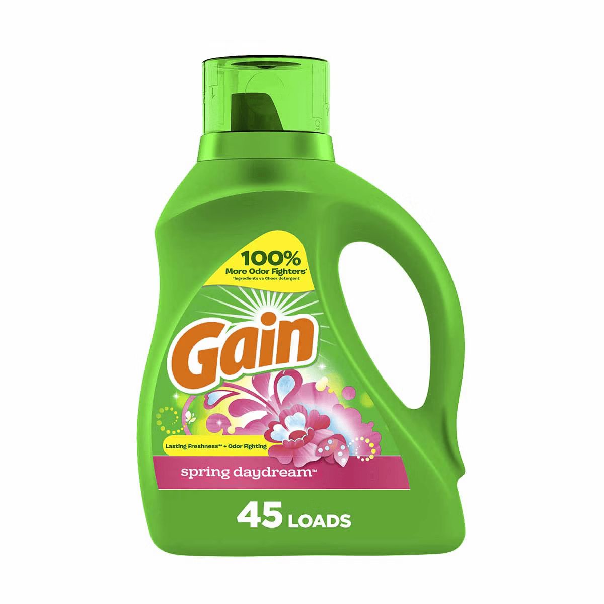 Gain Laundry  Liquid  Detergent 4X65oz Spring