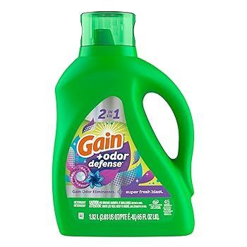 Gain Laundry  Liquid Detergent  4X65oz  Super Fresh