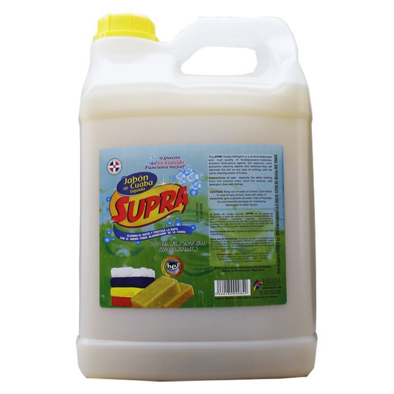 Supra Laundry Liquid Detergent 12X1L