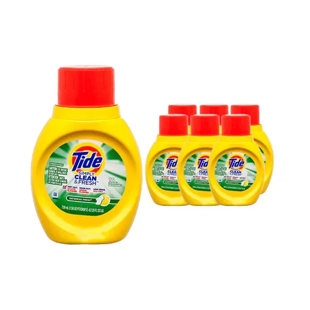 Tide Laundry Liquid Detergent-Simply  6X25oz