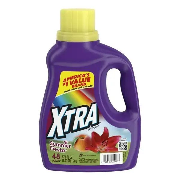 Xtra  Laundry Liquid Detergent  6X57.5oz   Summer Fiesta