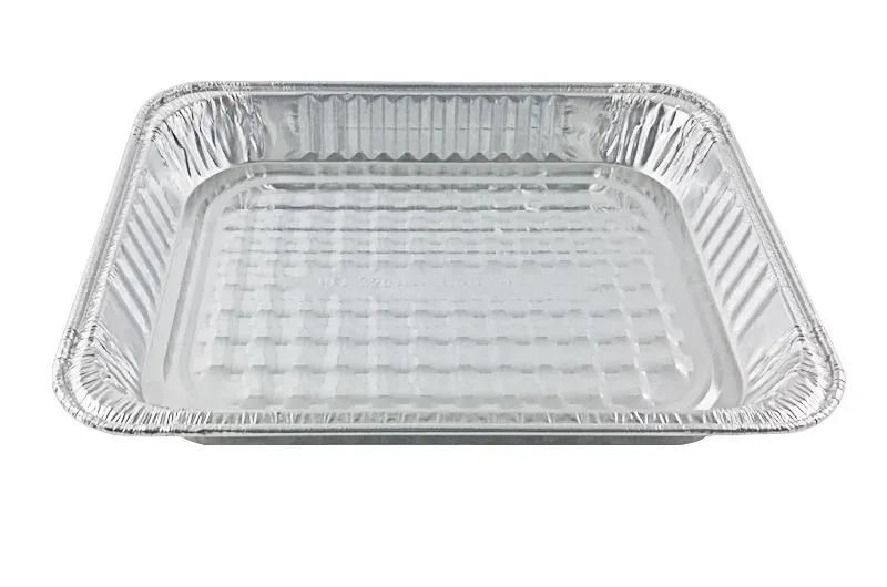 Aluminum  Foil  100/cs          Half  Pan