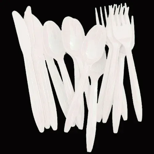 Combo Plastic Cutlery    48X51ct    White
