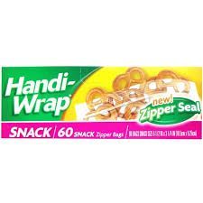 Handi-Wrap Snack Bags 12/60ct   #503