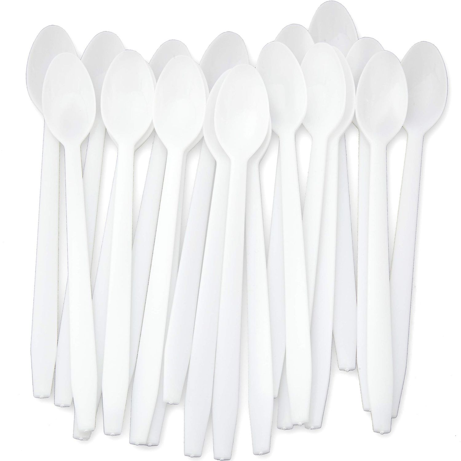 Spoon  Plastic  Cutlery  48X51ct   White