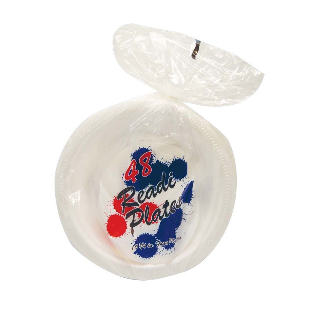 Ready Foam Plates  12/48ct