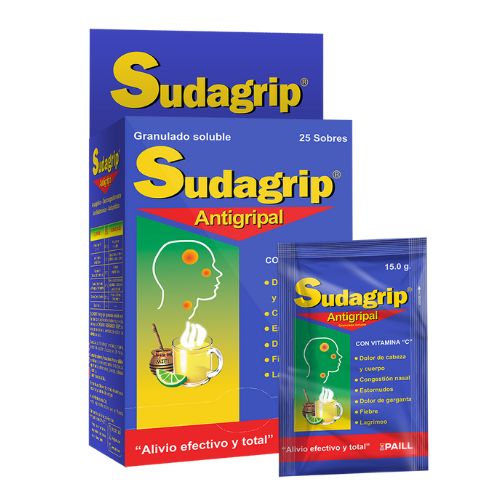 Sudagrip Powder Lemon Tea 25ct