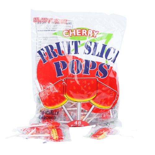 Fruit Slice Pop Cherry 48ct