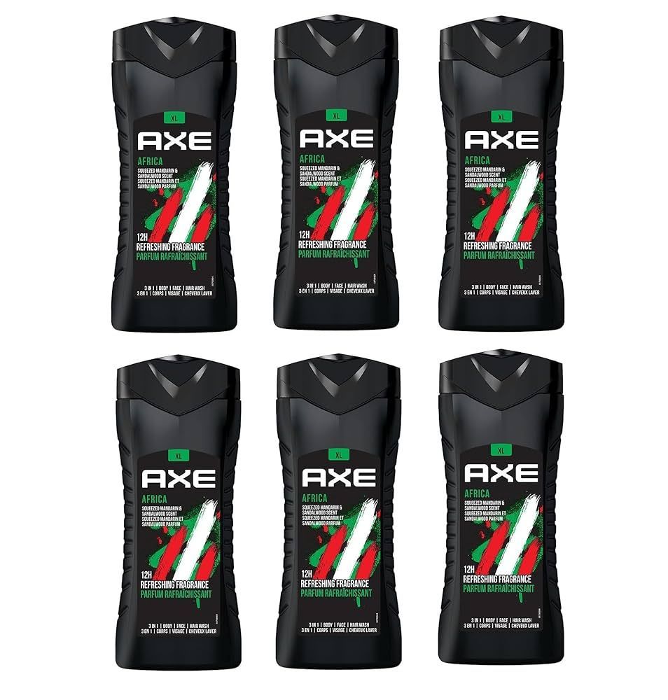 Axe Body Wash 12X400ml  Africa