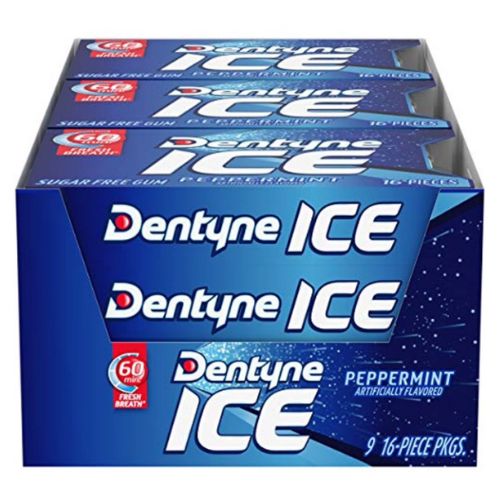 Dentyne Ice Gum 9X16ct Peppermint