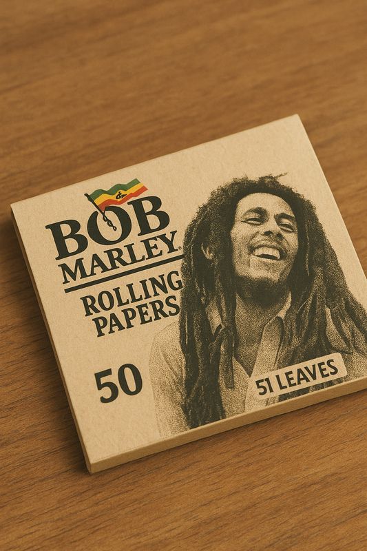 Bob Marliey  Rolling Paper 50ct Organic