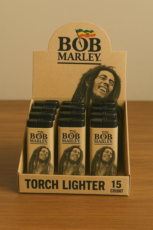 Bob Marliey Torch Lighter 15ct