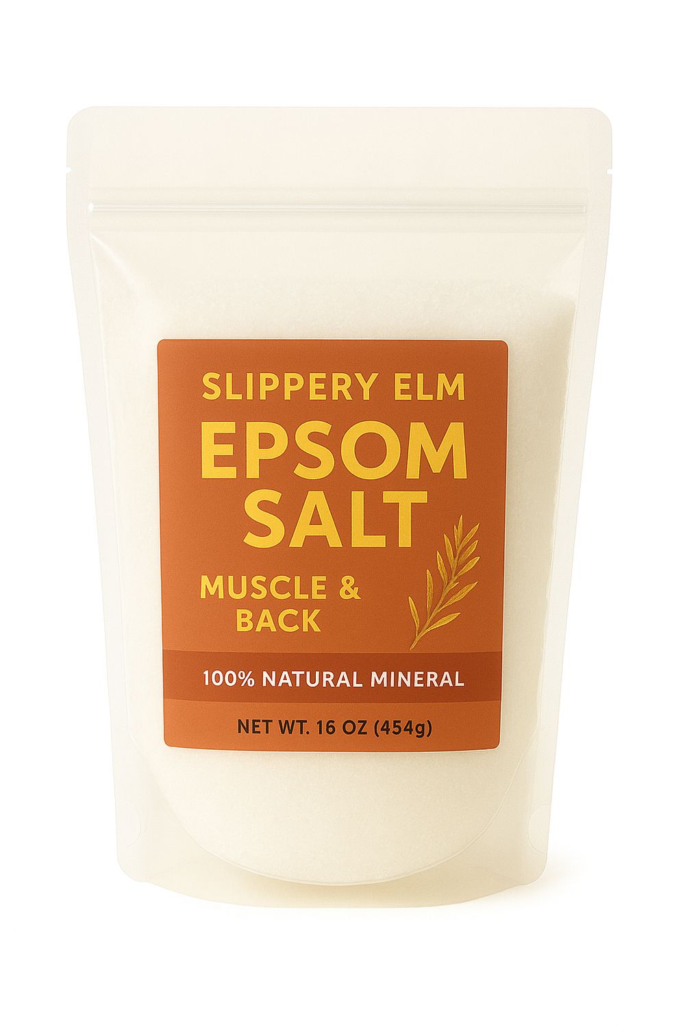Epsom Salt  Bag  12/16oz  Muscle & Back